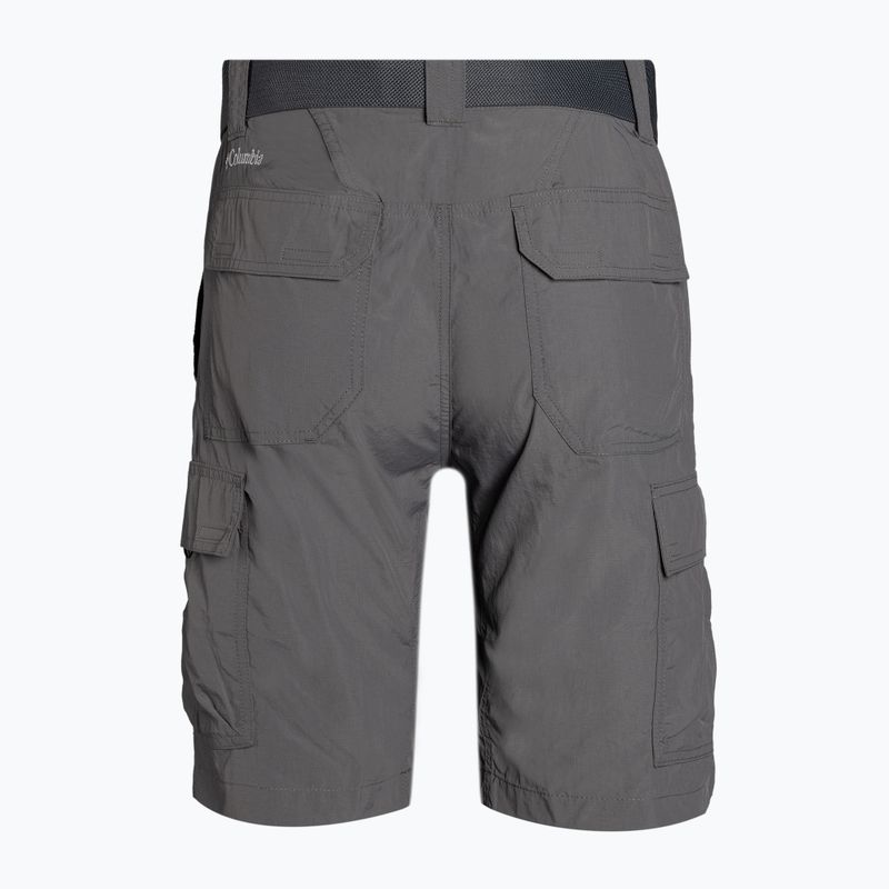 Pánské trekové kraťasy Columbia Silver Ridge II Cargo 023 šedé 1794921 7