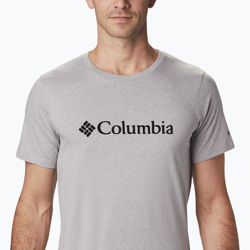 Columbia CSC Basic Logo pánské tričko šedá heather 2