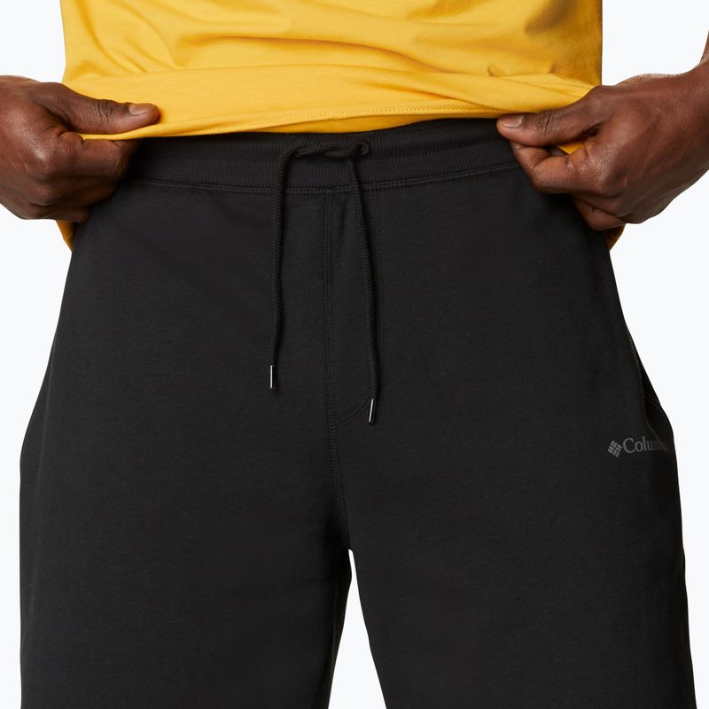 Pánské trekingové kraťasy Columbia Logo Fleece černé 1884601010 4