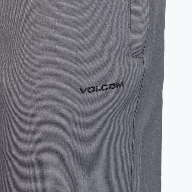 Pánské snowboardové kalhoty Volcom Freakin Snow Chino šedé G1351912-DGR 3