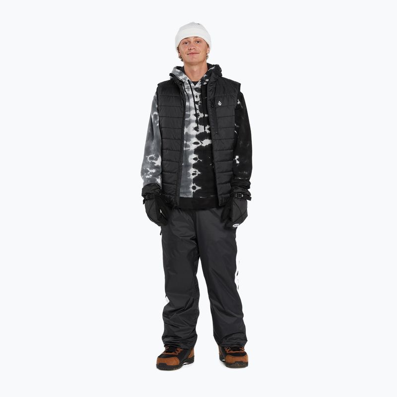 Pánská snowboardová mikina Volcom Insulate HD šedo-černá G4152204-TDY 3