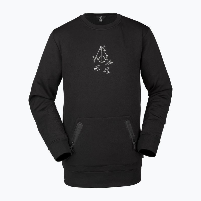 Pánská snowboardová mikina Volcom Let It Storm Crew černá G4652201-ART 3