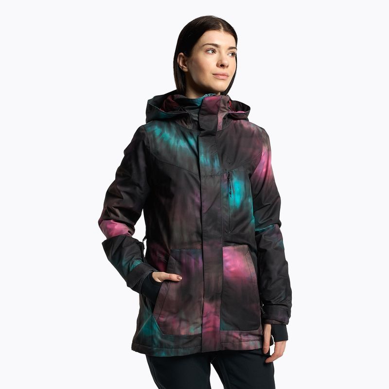 Dámská snowboardová bunda Volcom Pine 2L Tds Inf černo-modrá H0452208-BTD