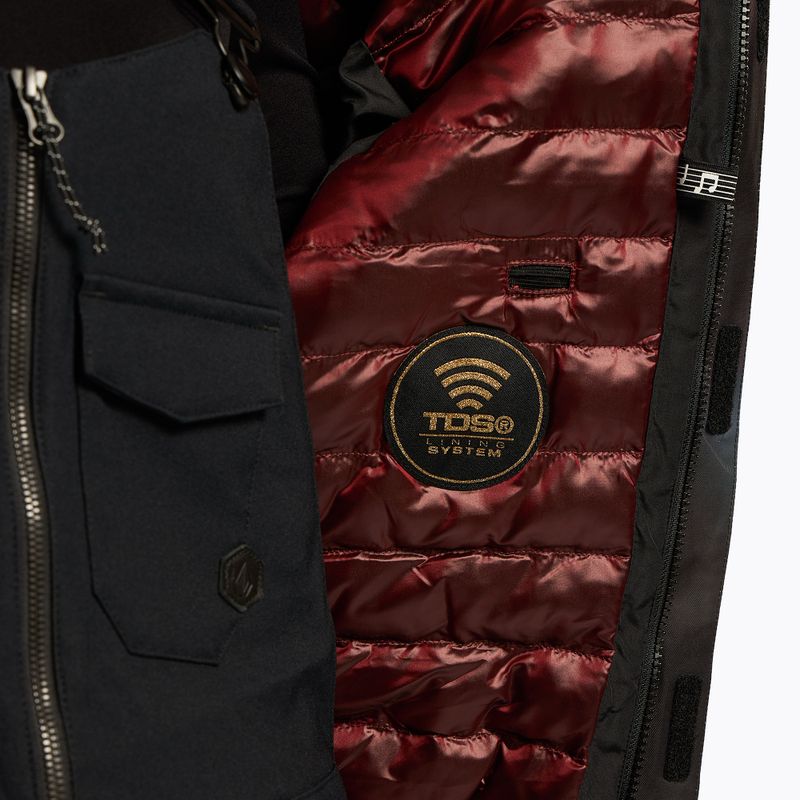 Dámská snowboardová bunda Volcom Pine 2L Tds Inf černo-modrá H0452208-BTD 8