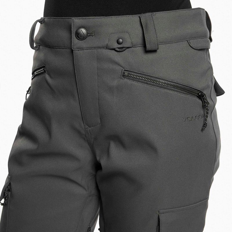 Dámské snowboardové kalhoty Volcom Grace Stretch šedé H1352204-DGR 4
