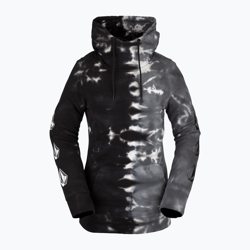 Dámská snowboardová mikina Volcom Costus HD šedo-černá H4152205-BKB 2