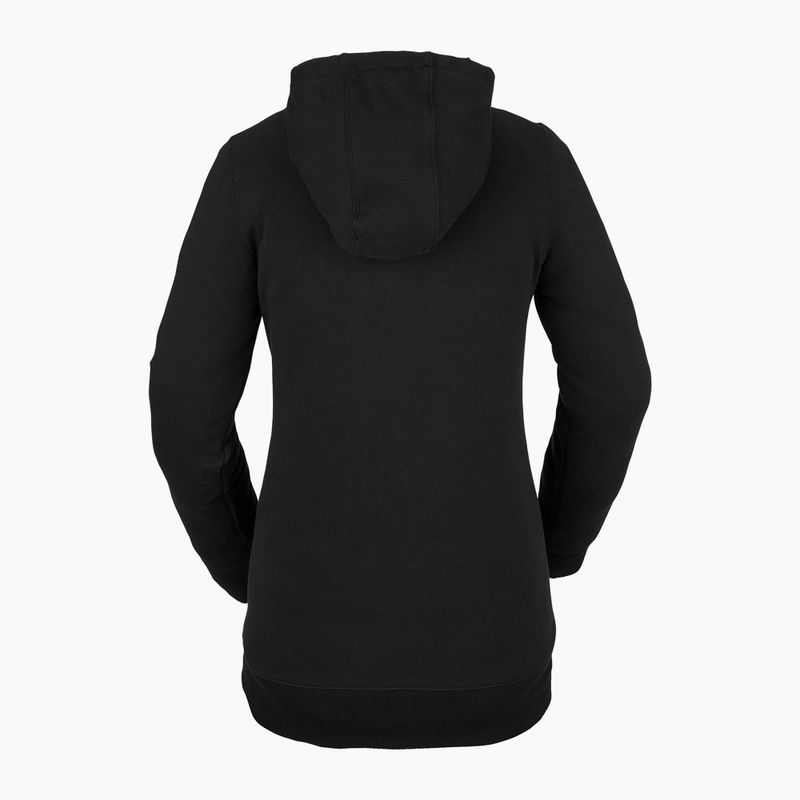 Dámská snowboardová mikina Volcom Costus HD černá H4152205-BLK 2
