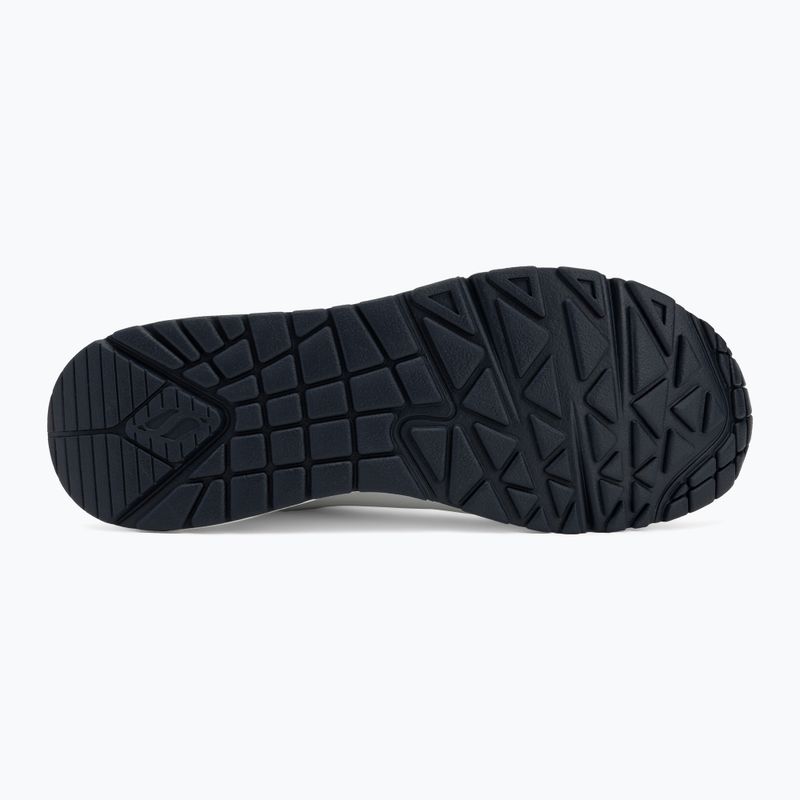 Dámské boty SKECHERS Uno Stand On Air white durabuck/navy/red trim/mesh 4