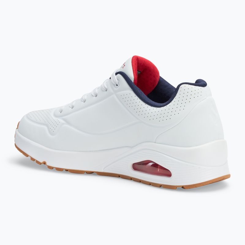 Pánské boty SKECHERS Uno Stand On Air white/navy/red 3