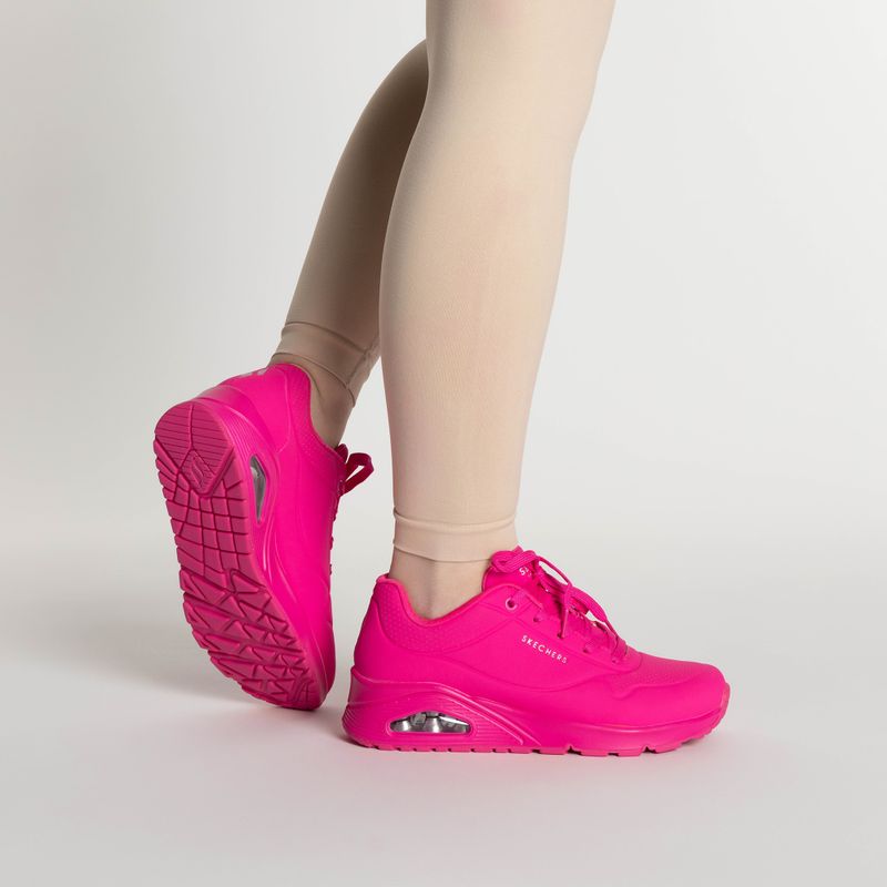 Dámské boty  SKECHERS Uno Night Shades hot pink 2