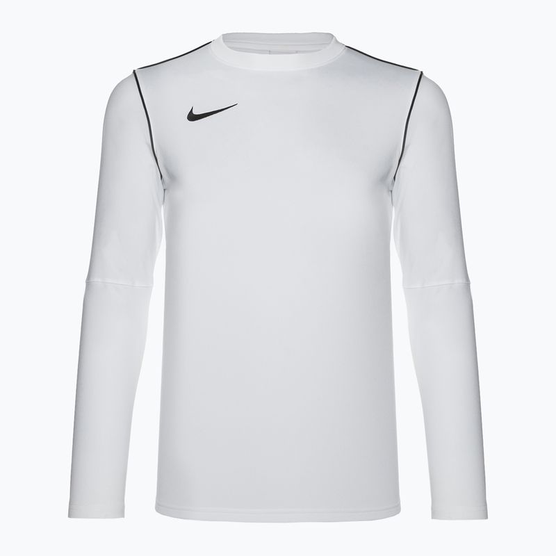 Pánské fotbalové tričko longsleeve   Nike Dri-FIT Park 20 Crew white/black/black