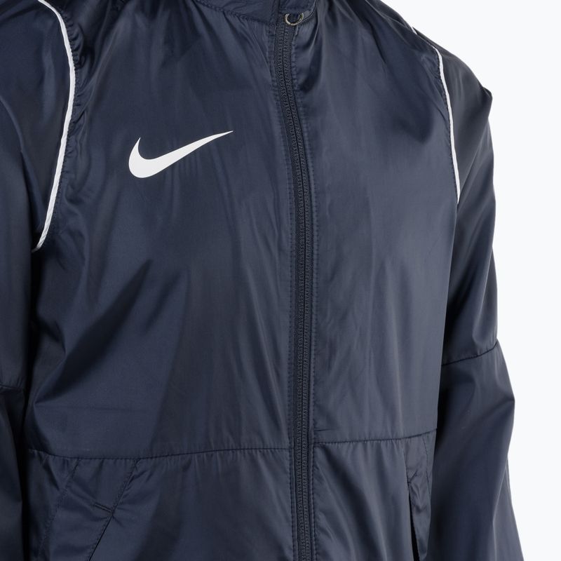 Dětská fotbalová bunda  Nike Park 20 Rain Jacket obsidian/white/white 3