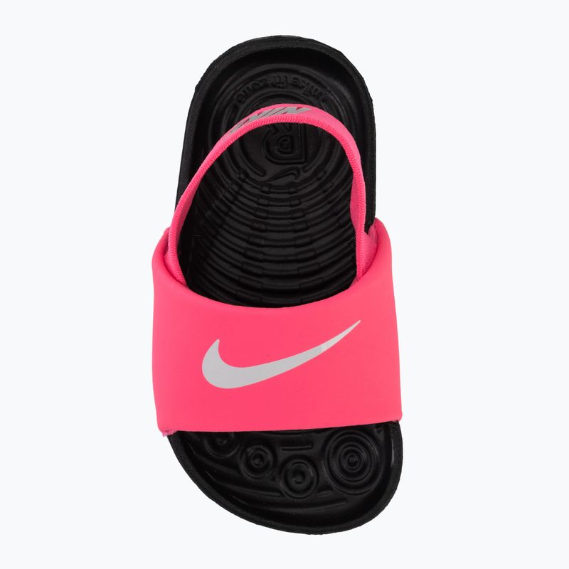 Dětské nazouváky Nike Digital coffee pink/black/white 5