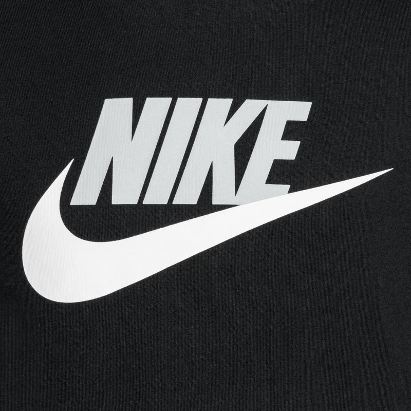 Dětské tričko Nike Sportswear černá/světle kouřově šedá 3