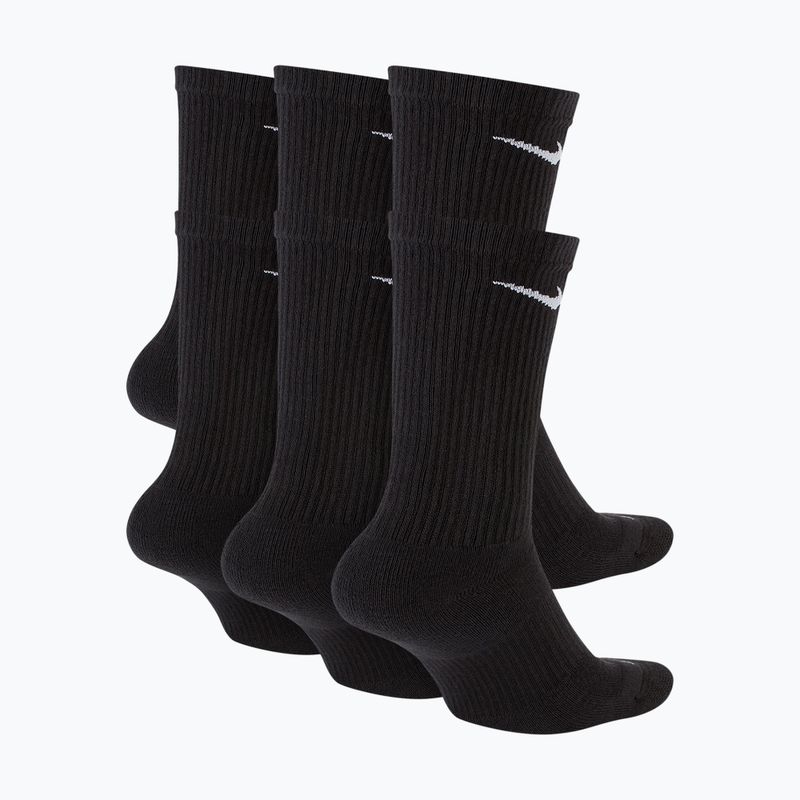 Pánské ponožky Nike Everyday Plus Cushioned Crew 6 pairs black/white 2