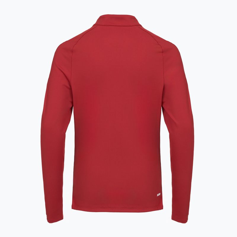 Dětská fotbalová mikina New Balance Training 1/4 Zip Knitted bordó NBEJT9035 2