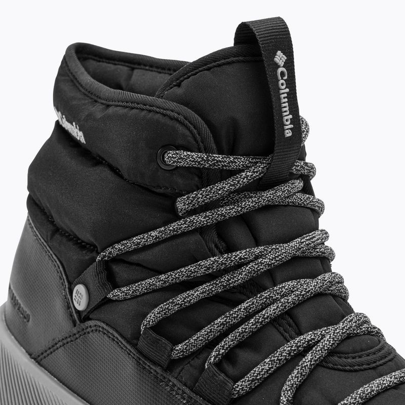 Columbia Solpeside Village Omni-Heat Mid black/silver sage dámské zimní boty 8