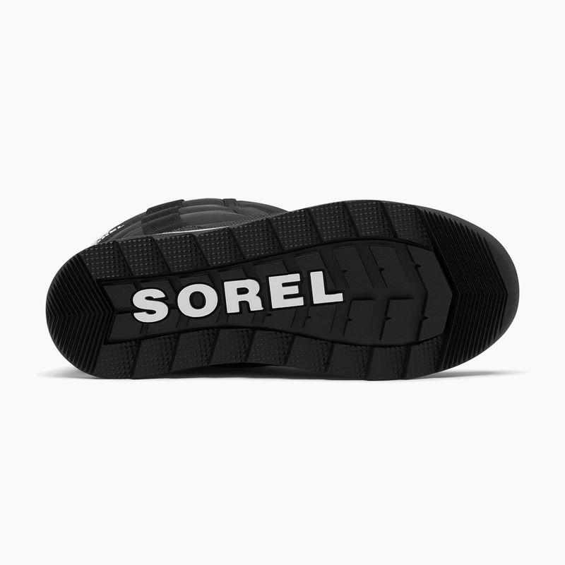 Juniorské sněhule Sorel Outh Whitney II Puffy Mid black 12