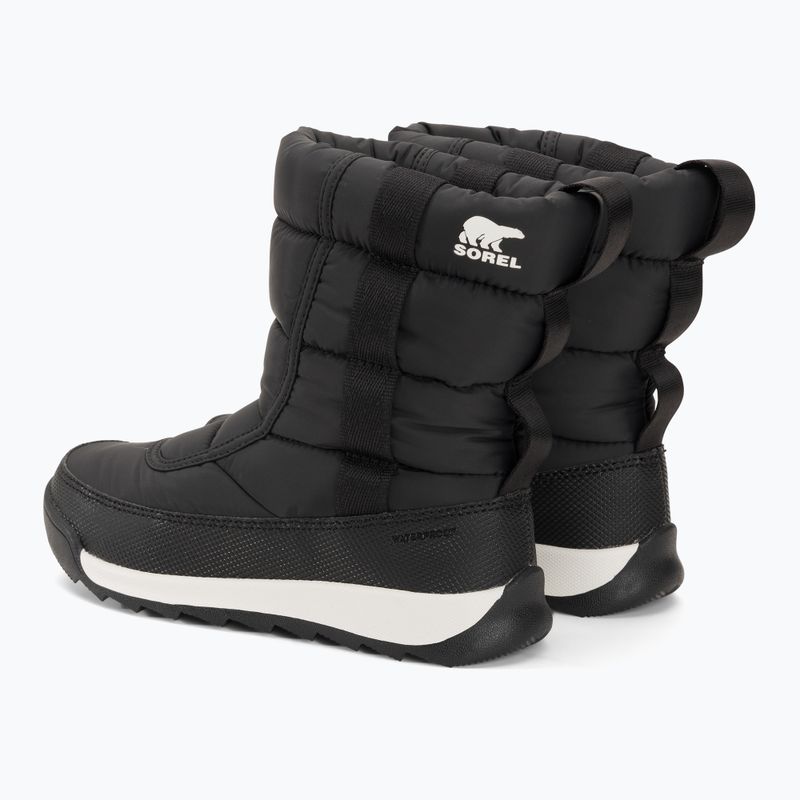 Juniorské sněhule Sorel Outh Whitney II Puffy Mid black 3