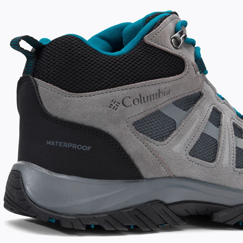 Pánské trekingové boty Columbia Redmond III Mid Wp šedé 1940581 8