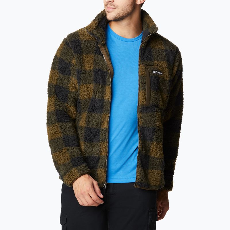Columbia pánský Winter Pass Print Fleece zelený 1866565 3