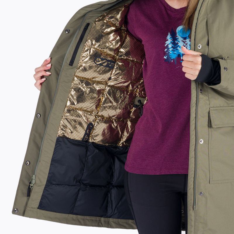 Dámská péřová bunda Columbia Little Si Insulated Parka zelená 1957693 6