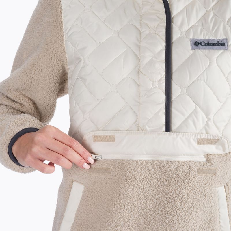 Columbia Sweet View Fleece dámská trekingová mikina beige 1958643 5