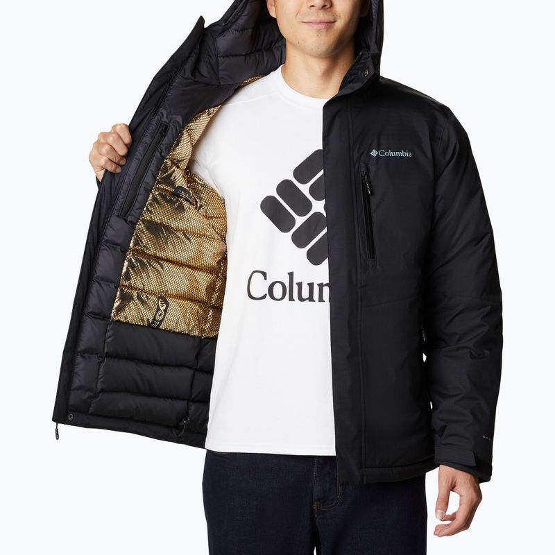 Pánská péřová bunda Columbia Oak Harbor Insulated černá 1958661 4