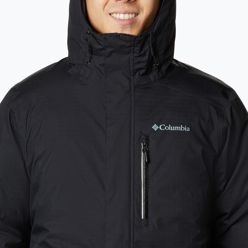 Pánská péřová bunda Columbia Oak Harbor Insulated černá 1958661 5