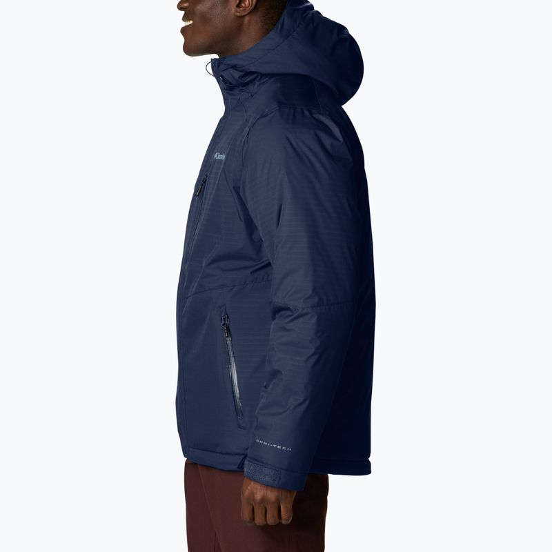 Columbia Oak Harbor Insulated pánská zimní bunda collegiate navy 2