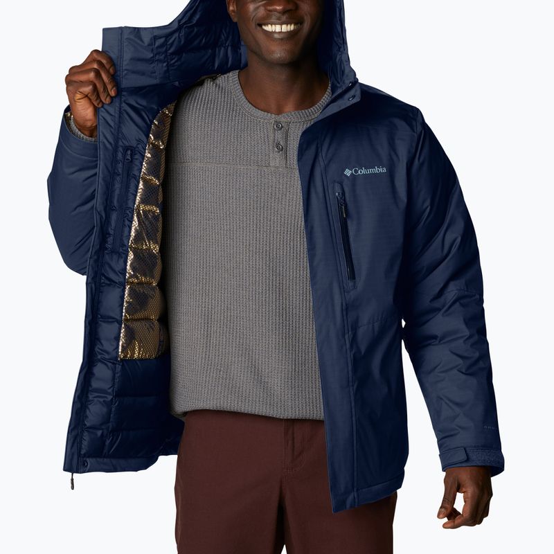 Columbia Oak Harbor Insulated pánská zimní bunda collegiate navy 4