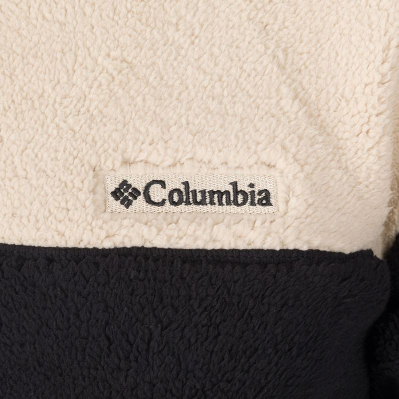 Columbia Rugged Ridge Sherpa 1/2 pánská fleecová mikina béžovo-černá 1952393 8