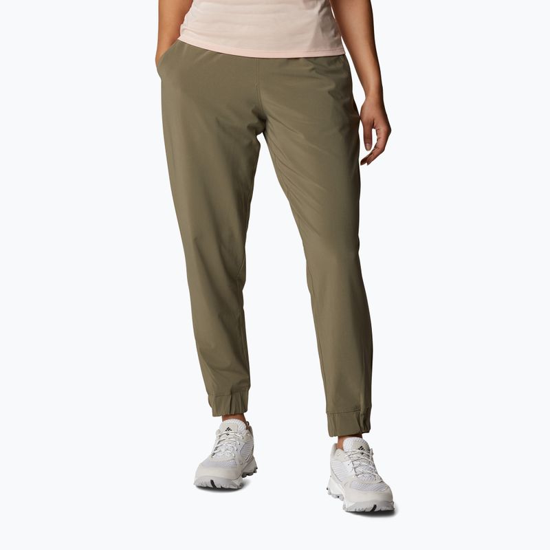Columbia Pleasant Creek Warm Jogger hnědé dámské trekové kalhoty 1960113