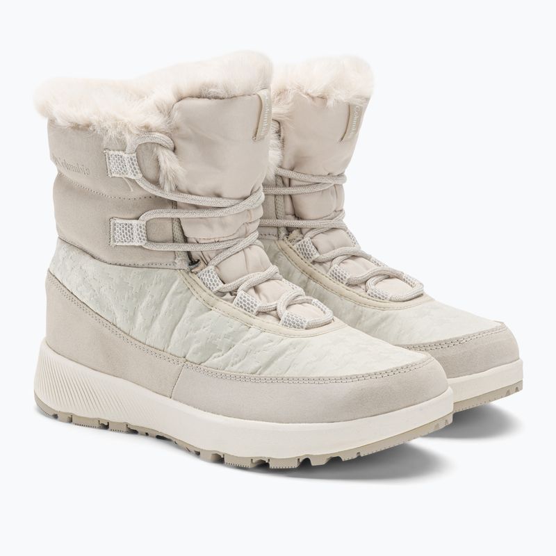 Dámské sněhové boty Columbia Slopeside Peak Luxe dark stone/sea salt 4