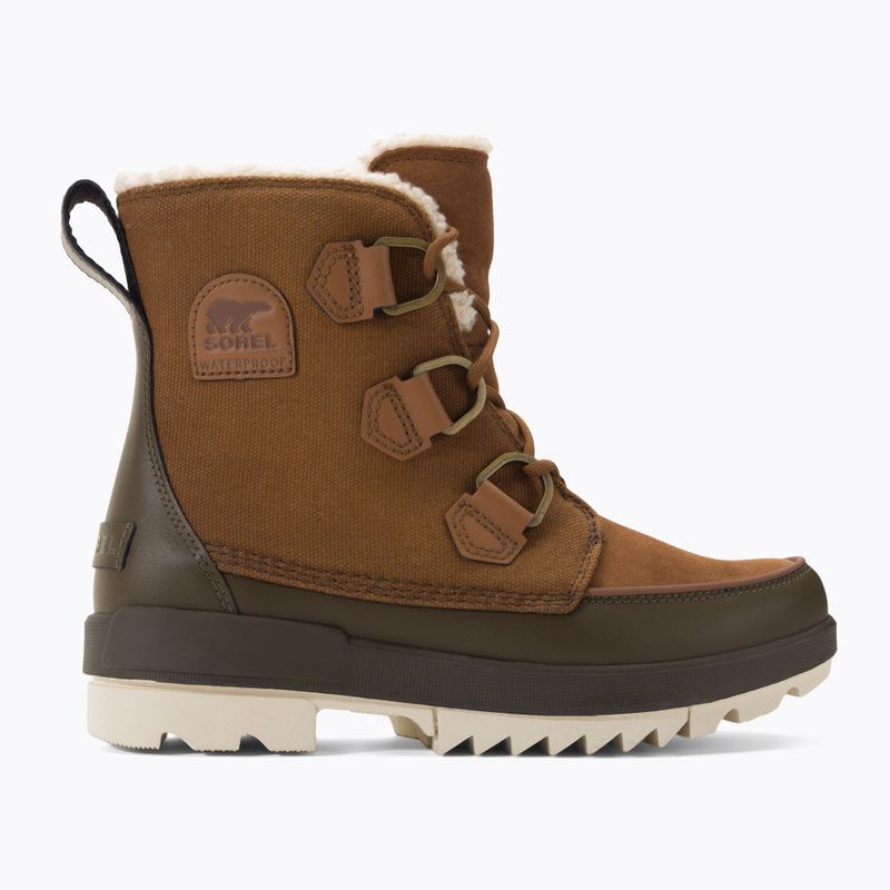 Dámské trekové boty Sorel Torino II Wp Waxed Canvas velvet tan/olive green 3