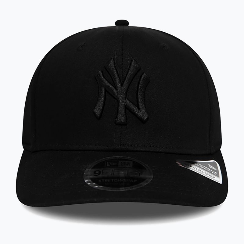 Čepice  New Era Tonal Black 9Fifty Stretch Snap New York Yankees black 3