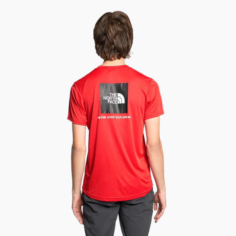 Pánské trekingové tričko  The North Face Reaxion Red Box červené NF0A4CDW15Q1 2