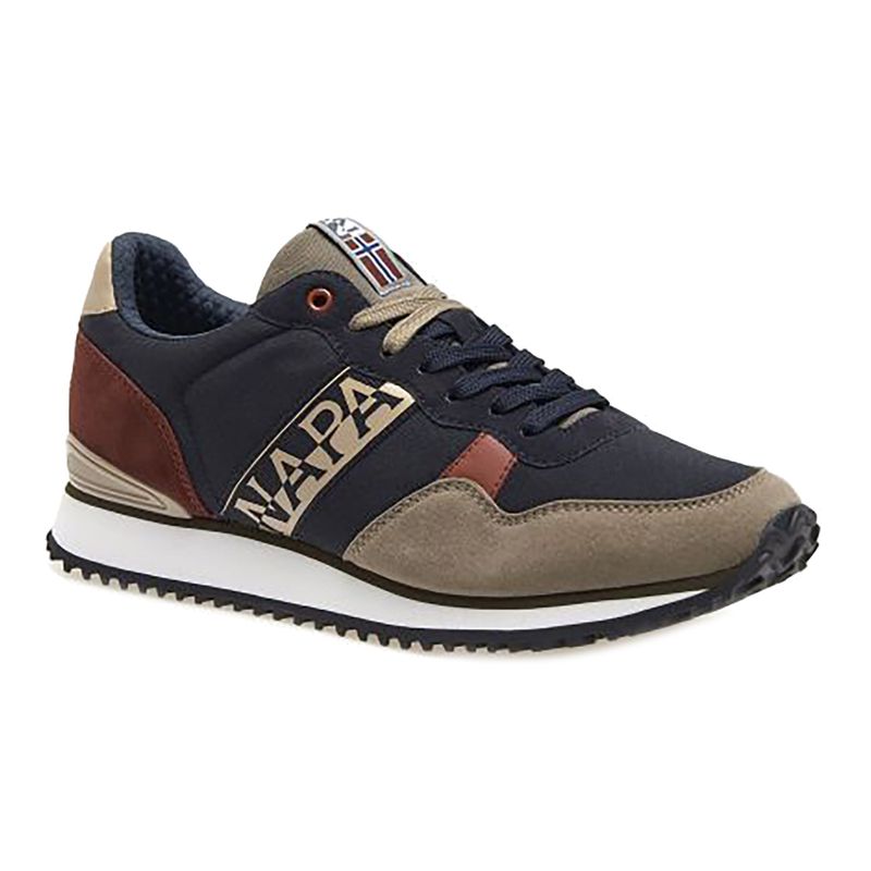 Pánské botyNapapijri NP0A4HVP navy/beige/red 9
