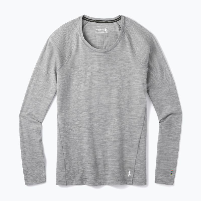 Dámská termoakční mikina Smartwool Merino 150 Baselayer Boxed světle šedý melír 4