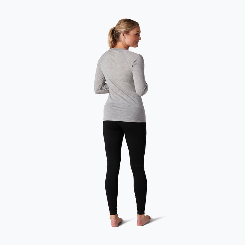 Dámská termoakční mikina Smartwool Merino 150 Baselayer Boxed světle šedý melír 6