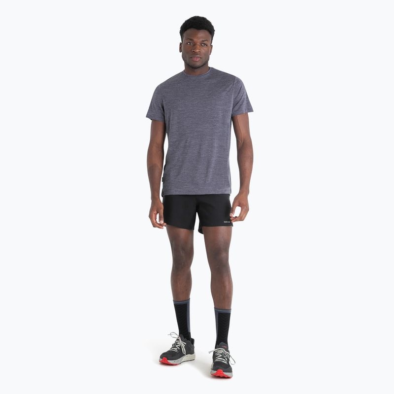 Pánské trekingové tričko  icebreaker Merino 125 Cool-Lite Sphere III SS Tee midnight navy 2