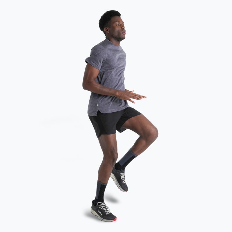 Pánské trekingové tričko  icebreaker Merino 125 Cool-Lite Sphere III SS Tee midnight navy 5