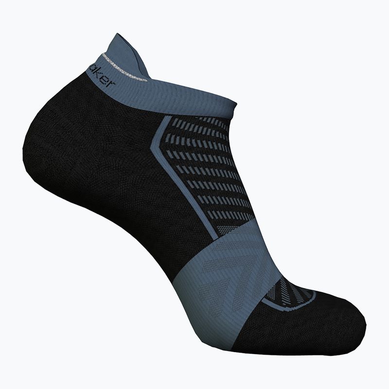 Pánské běžecké ponožky Icebreaker Merino Run+ Ultralight Micro black/graphite 2