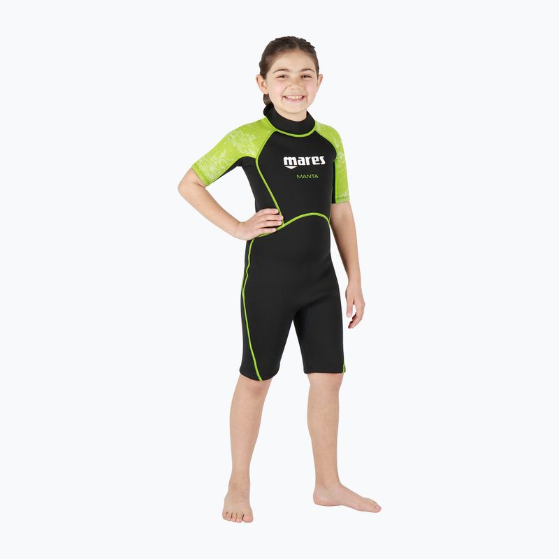 Dětský neopren   Mares Shorty Manta black/lime