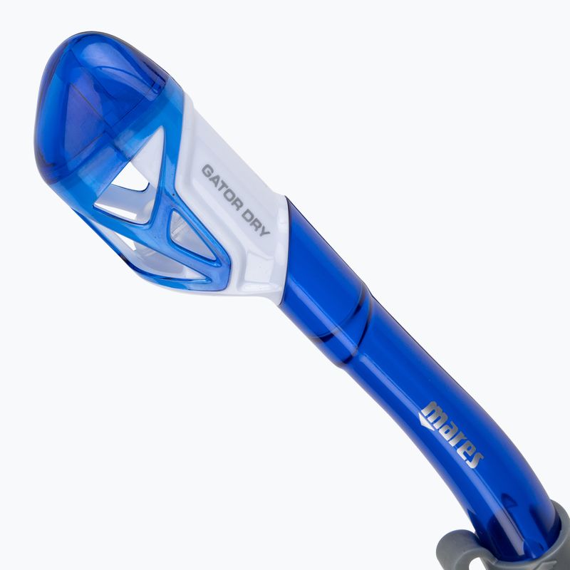Šnorchl Mares Gator Dry modrý 411522 2