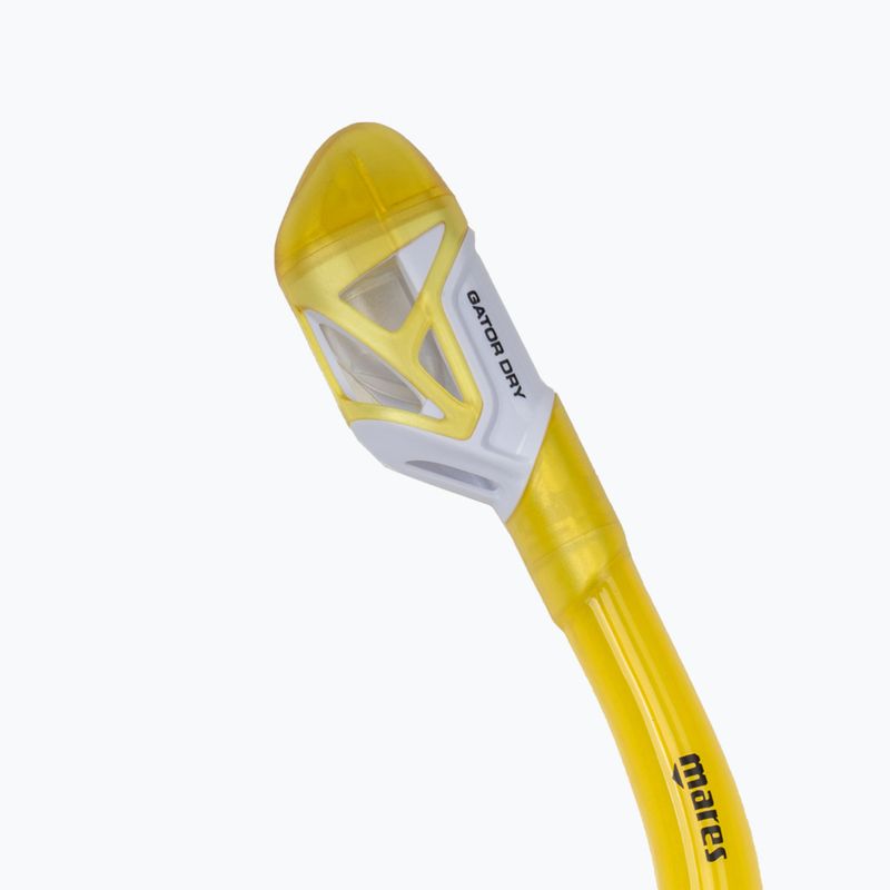 Mares Gator Dry žlutý šnorchl 411522 2