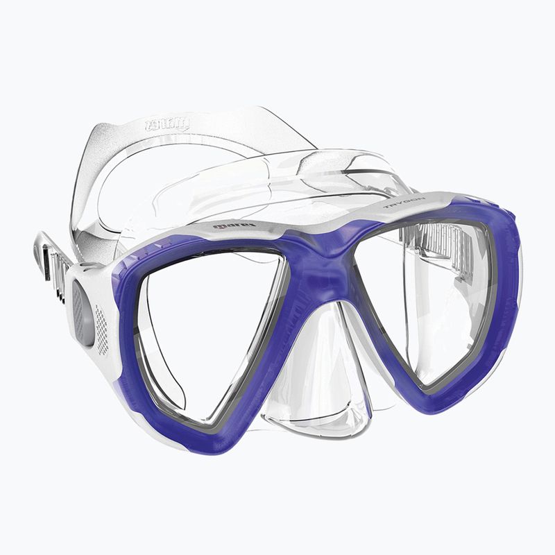 Šnorchlovací sada Mares Combo Trygon blue/white/clear 2