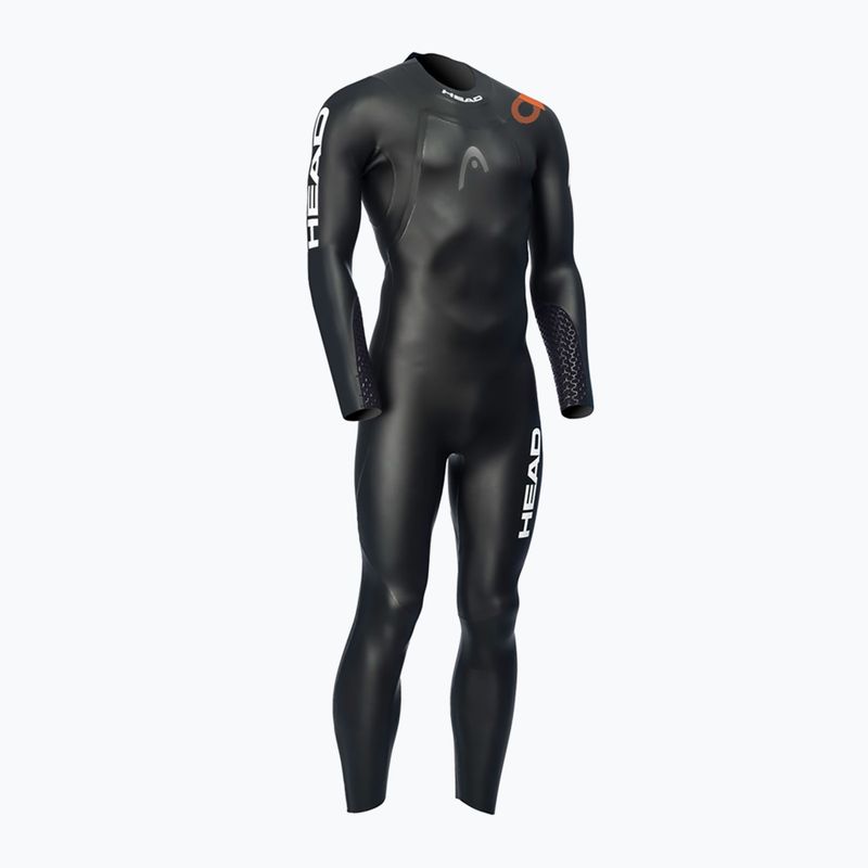 Pánský triatlonový neopren HEAD Ow Shell FS 3.2.2 black/orange 6