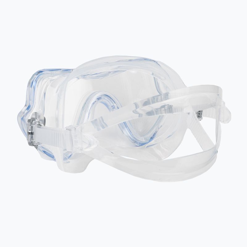 Šnorchlovací maska Mares Pure Vision čirá modrá 411217 4
