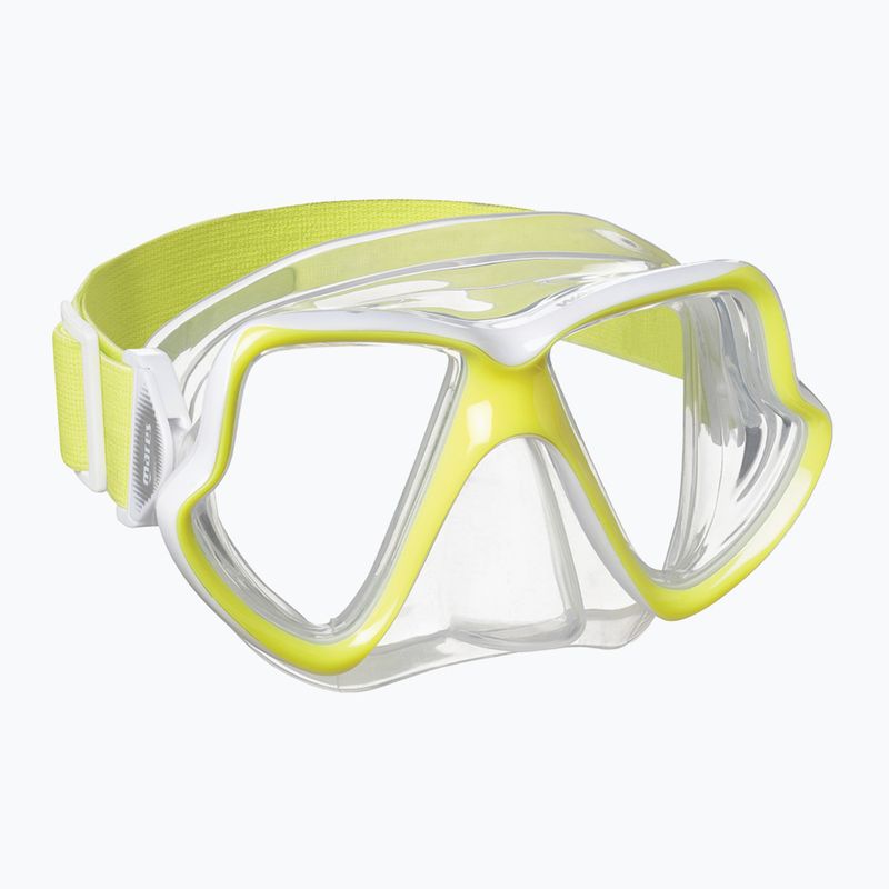 Šnorchlovací sada Mares Combo Wahoo Neon yellow/white/clear 411779BB 2